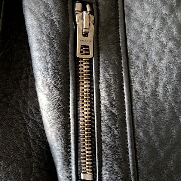New Coach Leather Jacket - Picture 7 of 7
